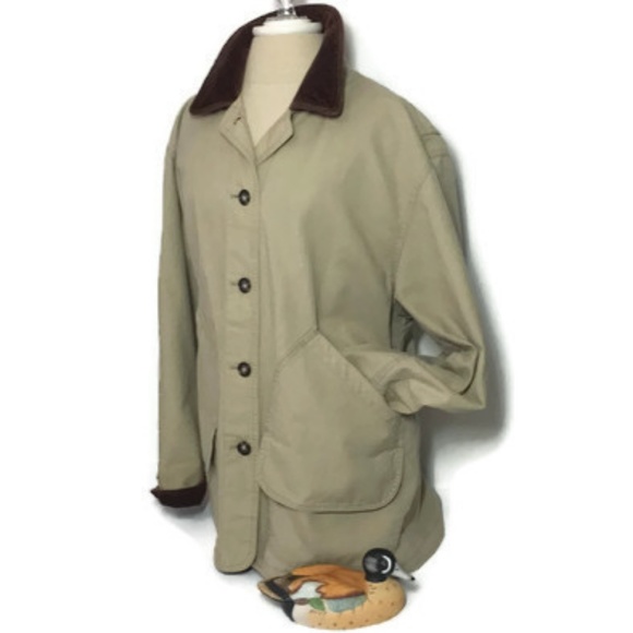 lands end field coat